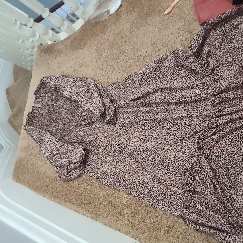 Leopard Print Women's Dress